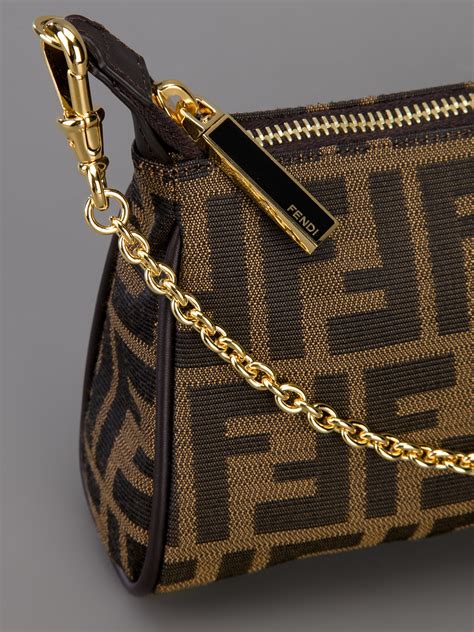 brown fendi purse|brown fendi handbags.